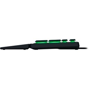 Razer Ornata V3 X - US Low-profile Membrane RGB Keyboard - Cable Connectivity - RGB LED - Rugged - English (US) - Membrane