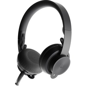 Logitech Zone Wireless Plus Wireless On-ear Stereo Headset - Black - Binaural - Ear-cup - 3000 cm - Bluetooth - Noise Canc