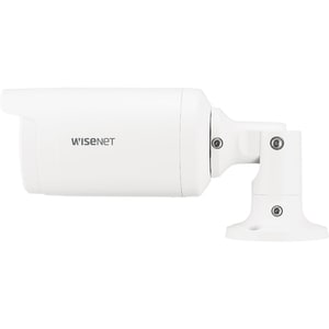 Wisenet ANO-L7012R 4 Megapixel Network Camera - Color - Bullet - White - 65.62 ft Infrared Night Vision - H.264, H.265, MJ