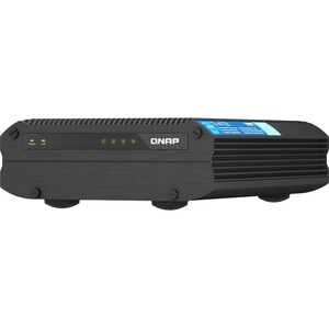 Système de stockage SAN/NAS QNAP TS-I410X-8G - 4 x Total de compartiments - 4 Go Flash Memory Capacity Atom x6425E Quad-co