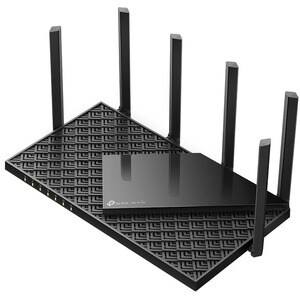 TP-Link Archer AXE75 Wi-Fi 6E IEEE 802.11ax Ethernet Wireless Router - Tri Band - 2.40 GHz ISM Band - 5 GHz UNII Band - 6 