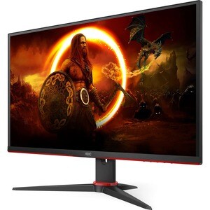 AOC AGON 27G2SPAE/BK 27 Zoll Class Full HD Gaming-LCD-Monitor - 16:9 Format - Schwarz/Rot - 68,6 cm (27 Zoll) Viewable - I