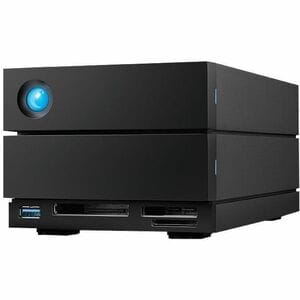 LaCie 2big Dock 2 x Gesamtzahl Einschübe DAS-Speichersystem - 20 TB HDD - 20 TB Installierte HDD-Kapazität - Thunderbolt 3