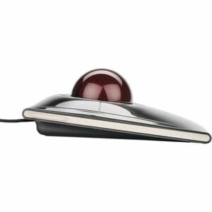 Kensington SlimBlade Trackball - Laser - Cable - Black - USB - Scroll Ball - 4 Button(s) - Symmetrical
