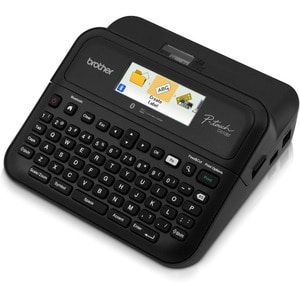 Brother P-Touch PT-D610BT Business Professional Connected Label Maker - Thermal Transfer - 1.18 in/s Mono - 17 Fonts - 8 F