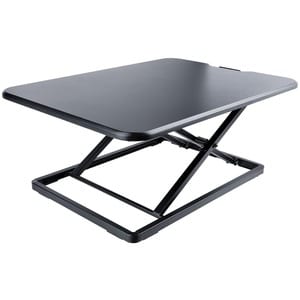 StarTech.com Standing Desk Converter for Laptop, Up to 8kg/17.6lb, Height Adjustable Laptop Riser, Table Top Sit Stand Des