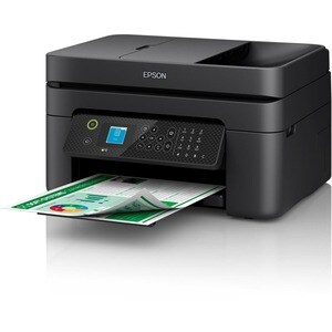 Epson WorkForce WF-2930DWF Wireless Inkjet Multifunction Printer - Colour - Copier/Fax/Printer/Scanner - 33 ppm Mono/18 pp