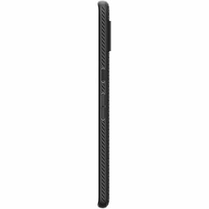 Spigen Liquid Air Case for Google Pixel 7 Smartphone - Geometric Design - Matte Black - 1 - Drop Resistant, Slip Resistant
