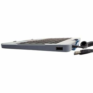 Gamber-Johnson Lite Rugged Keyboard - Cable Connectivity - USB Type A Interface - TouchPad - Spanish - Silicon Rubber Keys