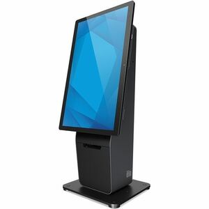 Elo Wallaby E989127 POS Terminal Stand - 55.9 cm (22") to 68.6 cm (27") Screen Support - Countertop - Black, Silver - For 