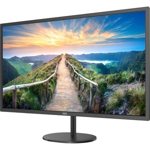 AOC Q32V4 32" Class WQHD LCD Monitor - 16:9 - Textured Black - 80 cm (31.5") Viewable - In-plane Switching (IPS) Technolog