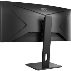 AOC CU34P2A 34" Class UW-QHD Curved Screen Gaming LED Monitor - 21:9 - Textured Black - 86.4 cm (34") Viewable - Vertical 