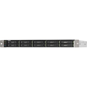 QNAP TS-H1090FU-7302P-128G 10 x Total de compartimentos Sistema de armazenamento SAN/NAS - 5 GB Flash Memory Capacity - AM