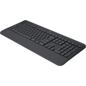 Logitech Signature K650 Keyboard - Wireless Connectivity - English (US) - QWERTY Layout - Graphite Grey - Bluetooth/RF - 5