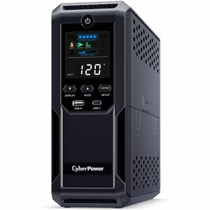 CyberPower CP1500AVRLCD3 Intelligent LCD UPS Systems - 1500VA/900W, 120 VAC, NEMA 5-15P, Mini-Tower, 12 Outlets, LCD, $500