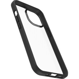 OtterBox React Case for Apple iPhone 14 Smartphone - Black Crystal (Clear/Black) - Drop Resistant, Bacterial Resistant, Sc