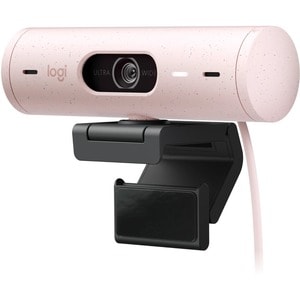 Logitech BRIO 500 - Webcam - 4 Megapixel - 60 fps - Rose - USB-Typ C - 1920 x 1080 Pixel Videoauflösung - Autofokus - 90° 