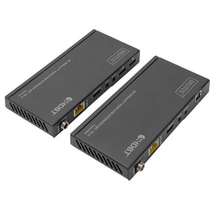 Digitus DS-55512 KVM Extender - Wired - 1 Computer(s) - 1 Local User(s) - 70 m Range - 4K - 2 x Network (RJ-45) - 3 x USB 