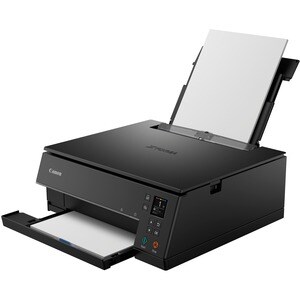 Canon PIXMA TS6350a Sem fios Impressora multi-funcional de jato de tinta - Cor - Preto - Copiadora/Impressora/Scanner - 48