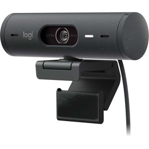 Webcam Logitech BRIO 505 - 4 Megapixel - 60 fps - Grafite - USB Type-C - 1920 x 1080 Video - Auto focus - 90° Angle - 4x Z