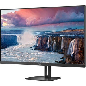 AOC Value-line 24V5CE/BK 24" Class Full HD Monitor LCD - 16:9 - Preto - 60,5 cm (23,8") Viewable - Tecnologia IPS (In-plan