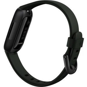 Fitbit Inspire 3 FB424 Smart Band - Black, Midnight Zen Body Color - Heart Rate Monitor, Pulse Oximeter Sensor, Temperatur