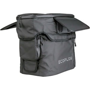 Ecoflow Carrying Case Ecoflow Power Station - Black - Water Proof, Water Resistant, Debris Resistant, Damage Resistant, We