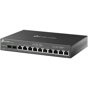 TP-Link Router - 10 Ports - 2 WAN Port(s) - PoE Ports - 2 - Gigabit Ethernet - IEEE 802.3, IEEE 802.3u, IEEE 802.3ab, IEEE