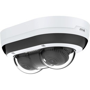 AXIS P4707-PLVE 5 Megapixel Network Camera - Colour - Dome - White, Black - 15 m Infrared Night Vision - Zipstream, H.264,