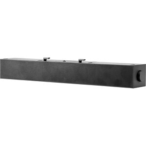 HP S100 Sound Bar Speaker - 2.50 W RMS - Black - 140 Hz to 20 kHz - USB - 1 Pack