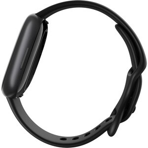 Fitbit Versa 4 Smart Watch - Graphite Black Body Color - Aluminium Body Material - Heart Rate Monitor, Pulse Oximeter Sens