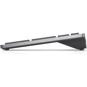 Dell Compact KB740 Keyboard - Wireless Connectivity - USB Interface - Hungarian - QWERTZ Layout - Black, Grey - Scissors K