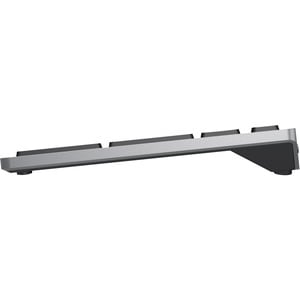 Dell KB700 Keyboard - Wireless Connectivity - USB Interface - Hungarian - QWERTZ Layout - Black, Grey - Scissors Keyswitch