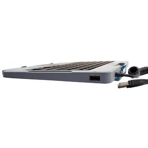 Gamber-Johnson Lite Robust Tastatur - Kabel Konnektivität - USB 2.0 Schnittstelle - TouchPad - Französisch - 76 Taste(n) -