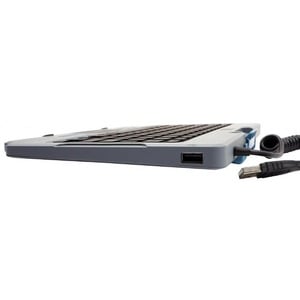 Tastiera Gamber-Johnson Lite Robusto - Cavo Connettività - USB 2.0 Interfaccia - TouchPad - Francese - 76 Tasto/i - PC, Mac