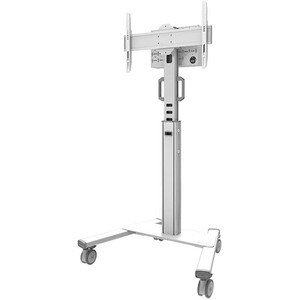 Neomounts Display Cart - 70 kg Capacity - 4 Casters - 100 mm Caster Size - 903 mm Width x 702 mm Depth x 1750 mm Height - 
