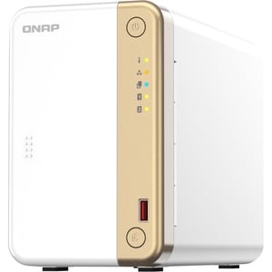 QNAP Turbo NAS TS-262-4G 2 x Total Bays SAN/NAS Storage System - 4 GB Flash Memory Capacity - Intel Celeron N4505 Dual-cor