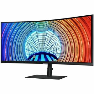 Samsung ViewFinity S34A654UBN 34" Class UW-QHD Curved Screen LCD Monitor - 21:9 - Black - 34" Viewable - Vertical Alignmen
