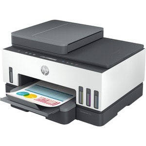 HP 7305 Wireless Smart Tank Inkjet Multifunction Printer - Colour - Copier/Printer/Scanner - 23 ppm Mono/22 ppm Color Prin