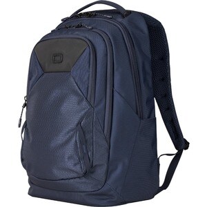 Ogio Axle Pro Carrying Case (Backpack) for 17" Notebook, Tablet, Travel Essential - Navy - Water Resistant - 1680D Ballist
