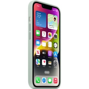 Apple Case for Apple iPhone 14 Smartphone - Silky, Soft-touch - Scratch Resistant, Drop Resistant - Silicone, MicroFiber