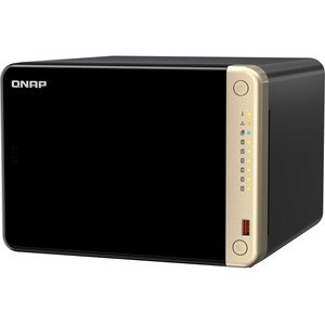 QNAP Turbo NAS TS-664-8G SAN/NAS Storage System - 1 x Intel Celeron N5095 Quad-core (4 Core) - 6 x HDD Supported - 0 x HDD