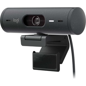 Logitech BRIO 505 Video Conferencing Camera - 4 Megapixel - 60 fps - Graphite - USB Type C - 1920 x 1080 Video - Auto-focu