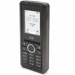 Cisco 6825 Handset - Wall Mountable - Cordless - IP DECT, Bluetooth - 250 Phone Book/Directory Memory - 2 x Total Number o