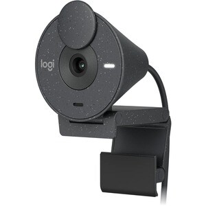 Logitech Brio 305 Full HD 1080P Webcam with Privacy Shutter, Mono Noise Reduction Mics, USB-C, Auto Light Correction - 192