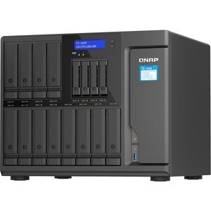 QNAP Turbo NAS TS-1655-8G SAN/NAS Storage System - 1 x Intel Atom C5125 Octa-core (8 Core) 2.80 GHz - 12 x HDD Supported -