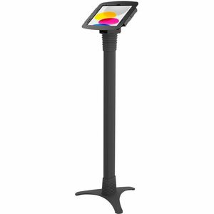 Compulocks Height Adjustable Tablet PC Stand - Up to 27.7 cm (10.9") Screen Support - Floor - Aluminium - Black - For Tabl