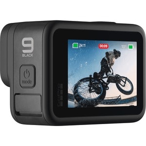 GoPro HERO HERO 9 Digital Camcorder - LCD Touchscreen - High Dynamic Range (HDR) - 5K - Black - 16:9 - 14.7 Megapixel Vide