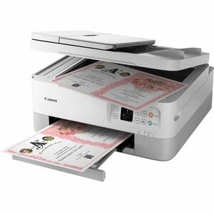 Canon PIXMA TS7451i Wireless Inkjet Multifunction Printer - Colour - White - Copier/Printer/Scanner - 4800 x 1200 dpi Prin
