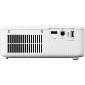 Epson CO-FH01 3LCD Projector - 16:9 - Ceiling Mountable, Desktop - White, Black - Front, Ceiling - 1080p - 6000 Hour Norma